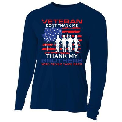 Veteran Don't Thank Me Cooling Performance Long Sleeve Crew