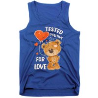 Valentines Day Teddy Bear With Heart Balloon For Her Gift Tank Top