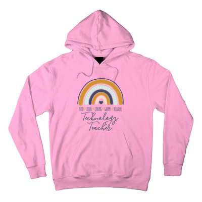 Valentines Day Technology Teacher Appreciation Gift Hoodie