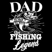 Vintage Dad The Man The Myth The Fishing Legend Tank Top