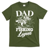 Vintage Dad The Man The Myth The Fishing Legend T-Shirt