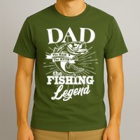 Vintage Dad The Man The Myth The Fishing Legend T-Shirt