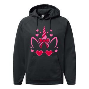 ValentineS Day Unicorn Lover Couple Love Performance Fleece Hoodie