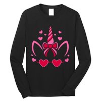 ValentineS Day Unicorn Lover Couple Love Long Sleeve Shirt