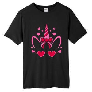 ValentineS Day Unicorn Lover Couple Love Tall Fusion ChromaSoft Performance T-Shirt