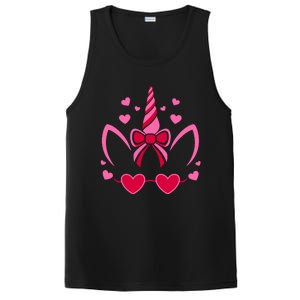 ValentineS Day Unicorn Lover Couple Love PosiCharge Competitor Tank