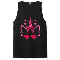 ValentineS Day Unicorn Lover Couple Love PosiCharge Competitor Tank