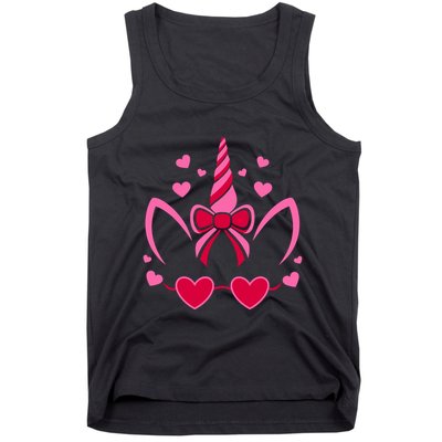ValentineS Day Unicorn Lover Couple Love Tank Top