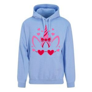 ValentineS Day Unicorn Lover Couple Love Unisex Surf Hoodie