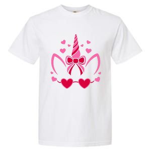 ValentineS Day Unicorn Lover Couple Love Garment-Dyed Heavyweight T-Shirt