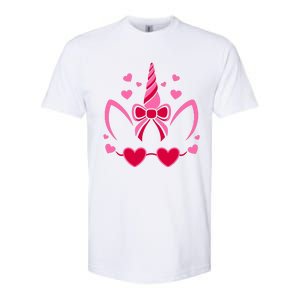 ValentineS Day Unicorn Lover Couple Love Softstyle CVC T-Shirt