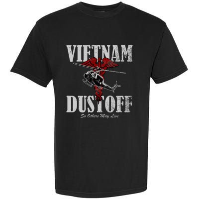 Vietnam Dustoff Uh1 Huey Garment-Dyed Heavyweight T-Shirt