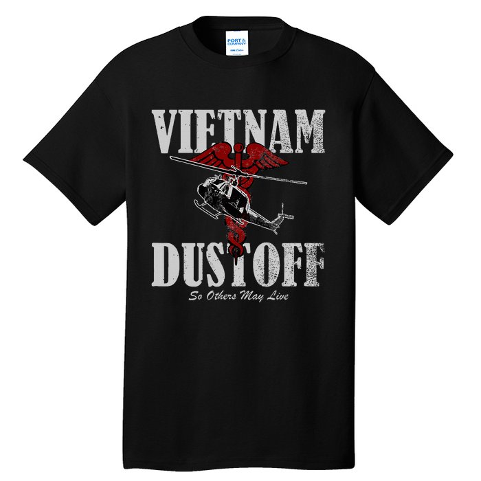 Vietnam Dustoff Uh1 Huey Tall T-Shirt