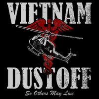 Vietnam Dustoff Uh1 Huey Flat Bill Trucker Hat