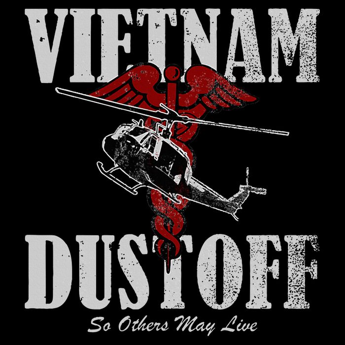 Vietnam Dustoff Uh1 Huey Flat Bill Trucker Hat