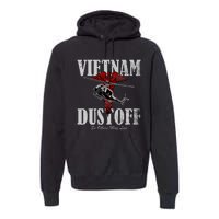 Vietnam Dustoff Uh1 Huey Premium Hoodie