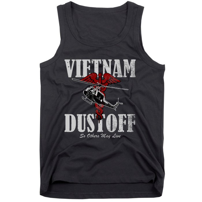 Vietnam Dustoff Uh1 Huey Tank Top