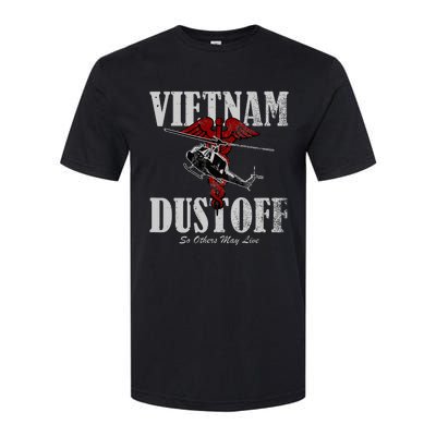 Vietnam Dustoff Uh1 Huey Softstyle CVC T-Shirt