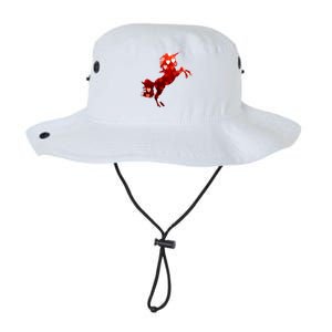 Valentines Day Unicorn Hearts Meaningful Gift Legacy Cool Fit Booney Bucket Hat