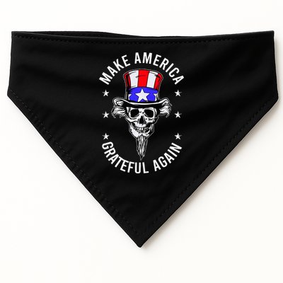 Vintage Design Uncle Sam Retro Make America Grateful Again USA-Made Doggie Bandana