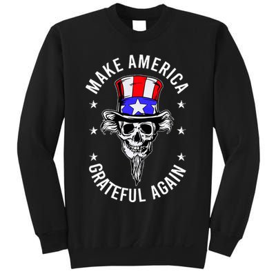 Vintage Design Uncle Sam Retro Make America Grateful Again Sweatshirt