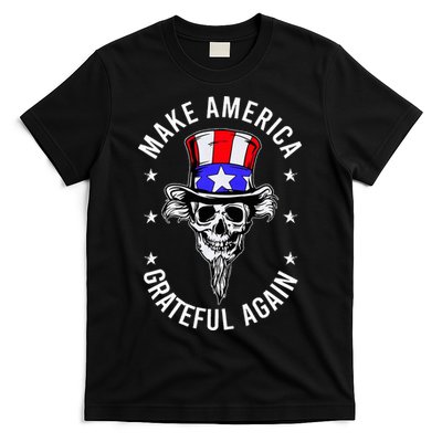 Vintage Design Uncle Sam Retro Make America Grateful Again T-Shirt