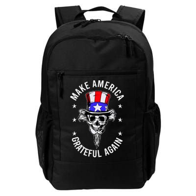 Vintage Design Uncle Sam Retro Make America Grateful Again Backpack