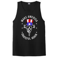 Vintage Design Uncle Sam Retro Make America Grateful Again PosiCharge Competitor Tank