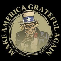 Vintage Design Uncle Sam Retro Make America Grateful Again Baby Bodysuit
