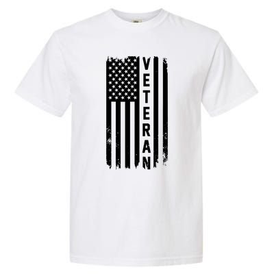 Veterans Day Us Flag Armed Forces Military Retired Gift Garment-Dyed Heavyweight T-Shirt