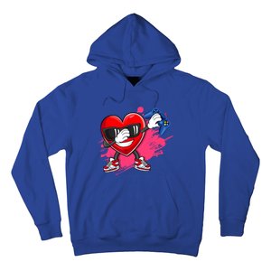 Valentines Day Video Game Dabbing Heart Gamer Gift Hoodie