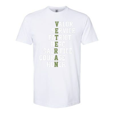 Veterans Day Veterans Thank You For Your Service Softstyle CVC T-Shirt