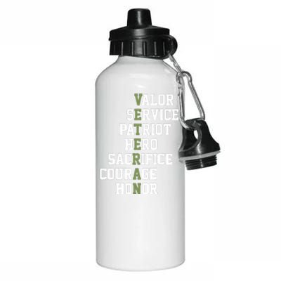 Veterans Day Veterans Thank You For Your Service Aluminum Water Bottle