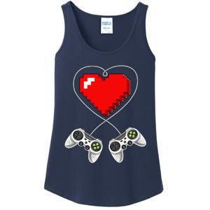 Valentine's Day Video Game Controller Heart Gamer Gifts Ladies Essential Tank