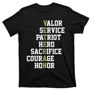 Veterans Day Veterans Thank You For Your Service T-Shirt