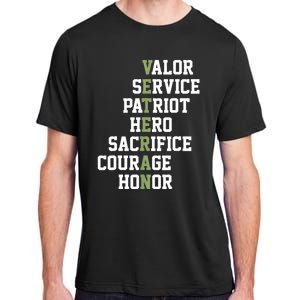 Veterans Day Veterans Thank You For Your Service Adult ChromaSoft Performance T-Shirt