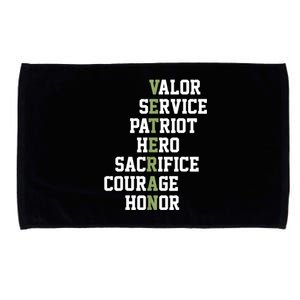 Veterans Day Veterans Thank You For Your Service Microfiber Hand Towel