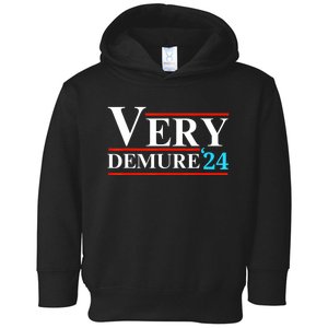 Very Demure Very Mindful Very Cutesy Trending 2024 Toddler Hoodie