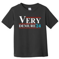 Very Demure Very Mindful Very Cutesy Trending 2024 Toddler T-Shirt