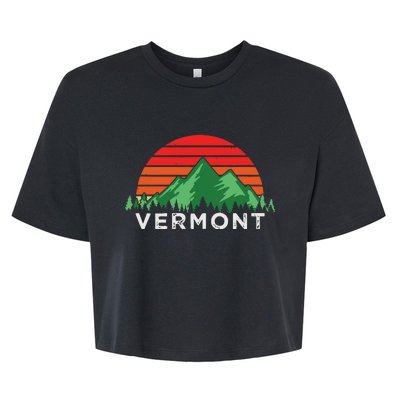 Vermont Design Vermont Bella+Canvas Jersey Crop Tee