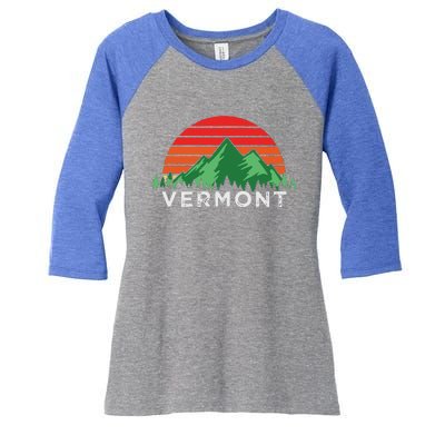 Vermont Design Vermont Women's Tri-Blend 3/4-Sleeve Raglan Shirt