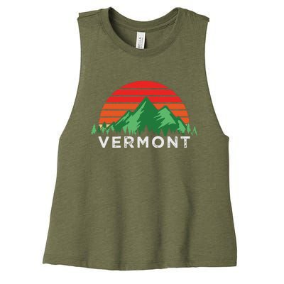 Vermont Design Vermont Women's Racerback Cropped Tank