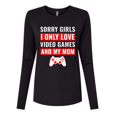 Valentines Day Video Games Womens Cotton Relaxed Long Sleeve T-Shirt