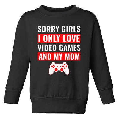 Valentines Day Video Games Toddler Sweatshirt