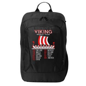 Viking Denmark Viking Ship Longship Vikings City Backpack