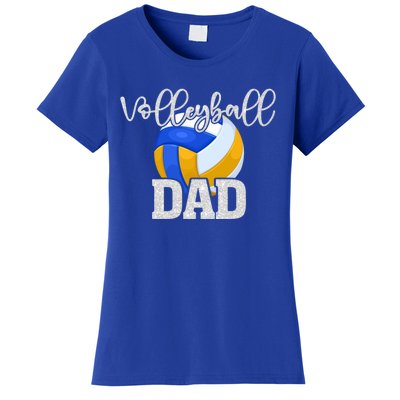 Volleyball Dad Vintage Volleyball Family Matching Great Gift Women's T-Shirt