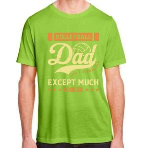 Volleyball Dad Volleyball Cute Gift For The Supportive Dad Great Gift Adult ChromaSoft Performance T-Shirt