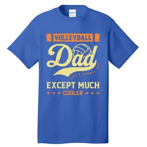 Volleyball Dad Volleyball Cute Gift For The Supportive Dad Great Gift Tall T-Shirt