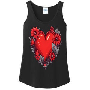 Valentines Day Ladies Essential Tank