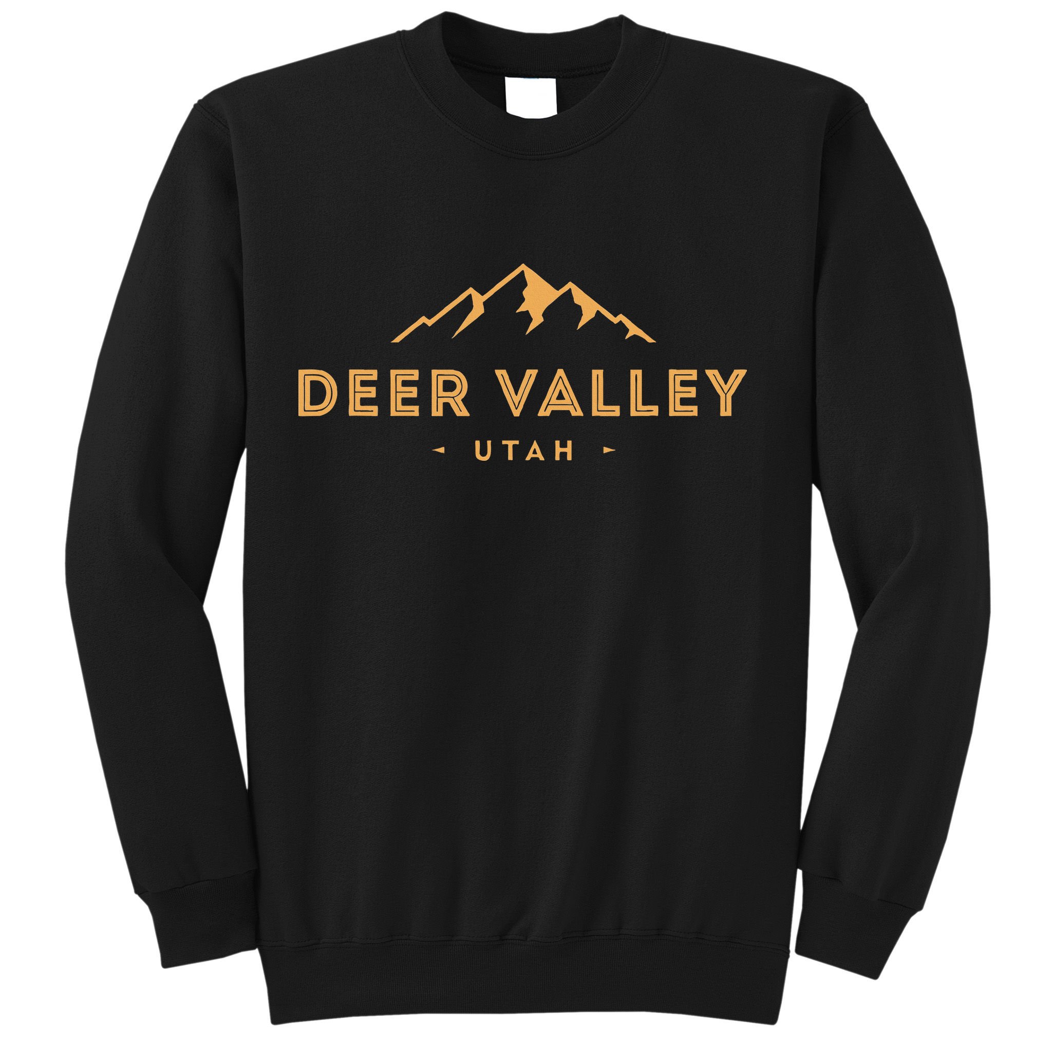 Vintage Deer Valley Ut Retro Mountain Utah Souvenir Sweatshirt